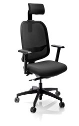 Upptäck Mesh - en ergonomisk stol som lyfter arbetskomforten till nya höjder! Mesh är utrustad med en synkron gungfunktion för a